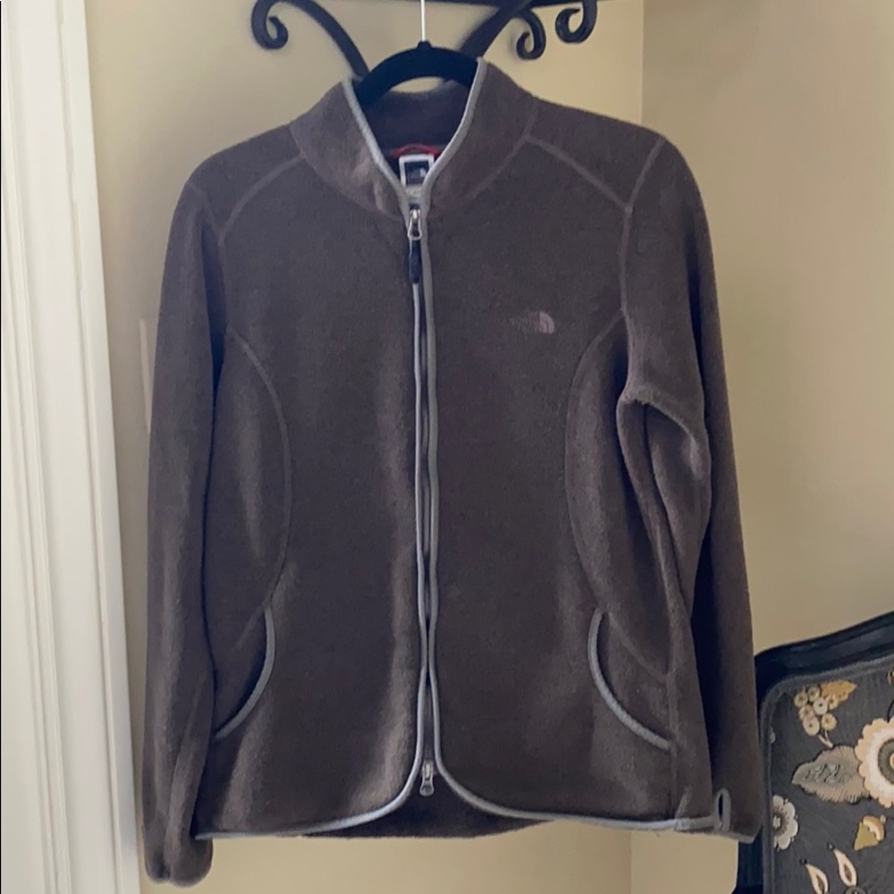 The North Face fleece xl brown